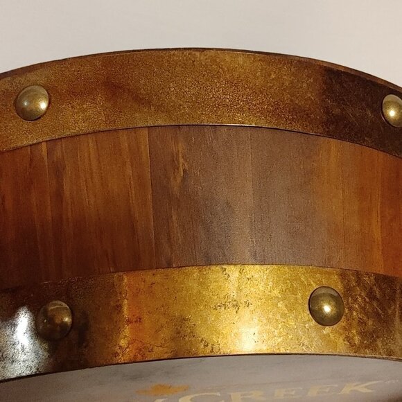 HTF Forty Creek Distillery Barrel Top SIGN Wall Hanging Decor Canadian Whisky - Picture 3 of 7